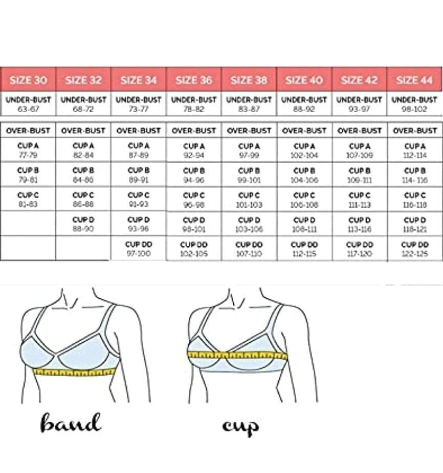 FASHION BONES Pure Cotton Full Coverage Push Up Non Padded Wire Free Daily Use Bra in Size A B C D DD for Women and Teenage Girls