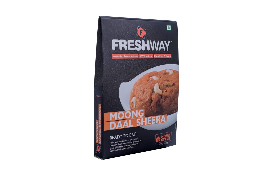 Freshway Foods Ready to Eat Moong Daal Sheera with No Added Preservatives & Colors