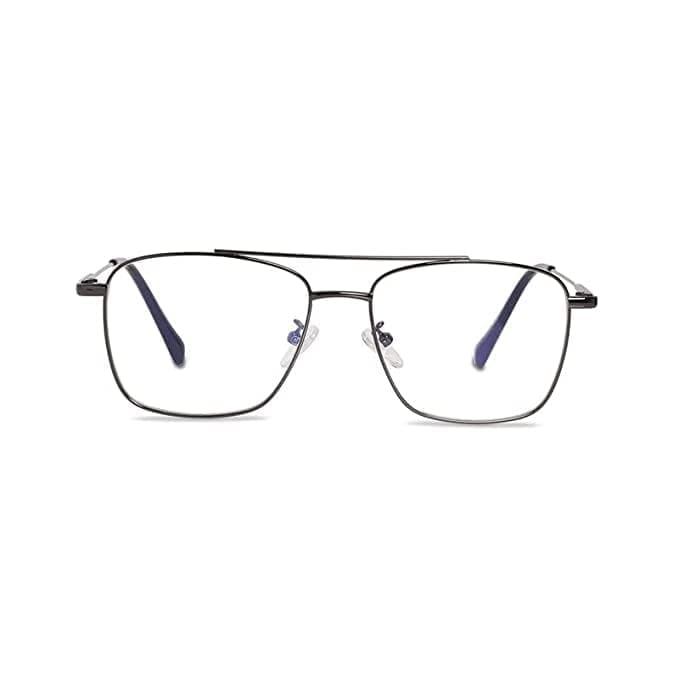 Jodykoes Designer Looking Metal Square Frame (Grey)