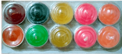 Tea Light Candle Color