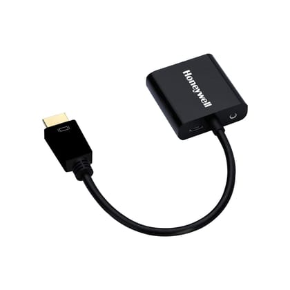 Honeywell 3in1 HDMI To VGA, 3.5mm Audio Jack & Micro USB Port -Black Honeywell 3in1 HDMI To VGA, 3.5mm Audio Jack & Micro USB Port -Black