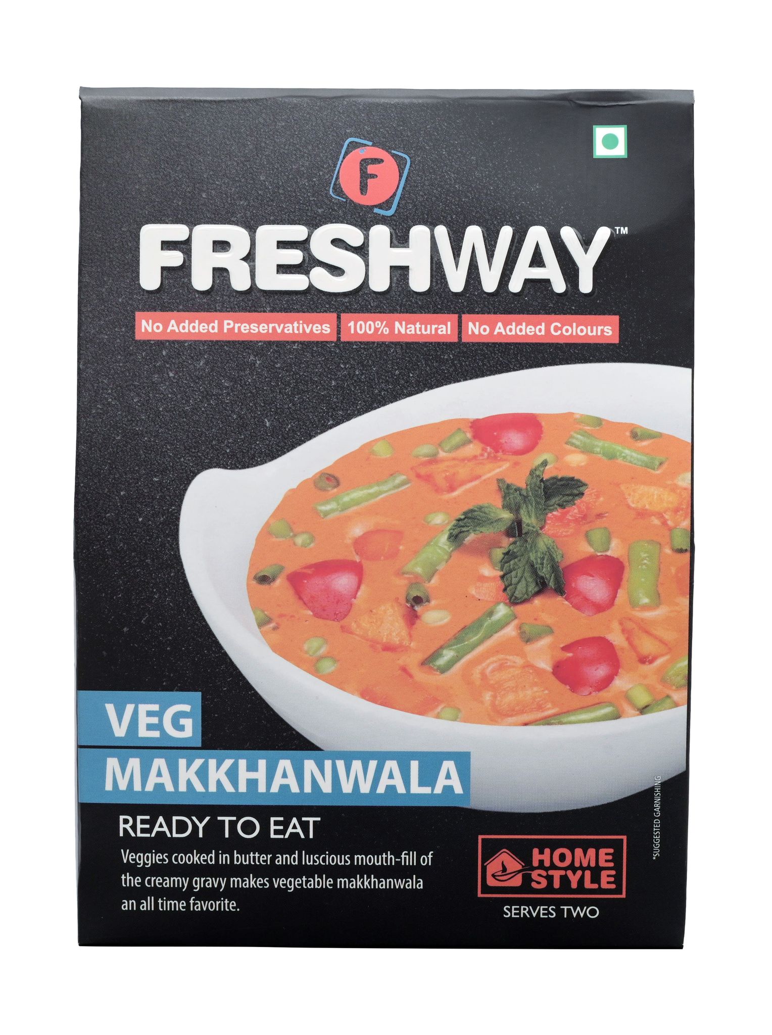 Freshway Ready To Eat Combo Palak Paneer, Paneer Bhurji, Pav Bhaji, Tawa Masala, Makkhanwala