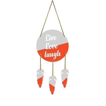 Charmor Live Love Laugh Wall Hanging Decorative Items for Home | Gifts | Living Room | Modern Decor Items (WH4610)