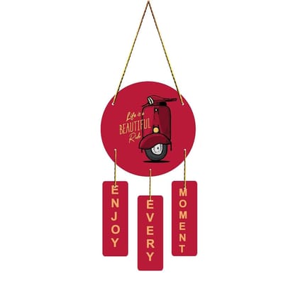 Charmor Life is beautiful..Wall Hanging Decorative Items for Home | Gifts | Living Room | Modern Decor Items (WH4606)