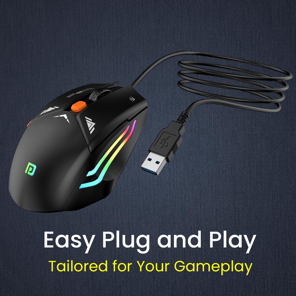 Portronics Vader Wired Gaming Mouse