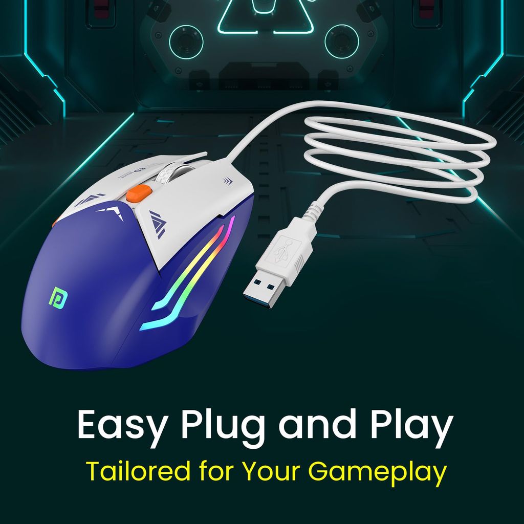 Portronics Vader Wired Gaming Mouse