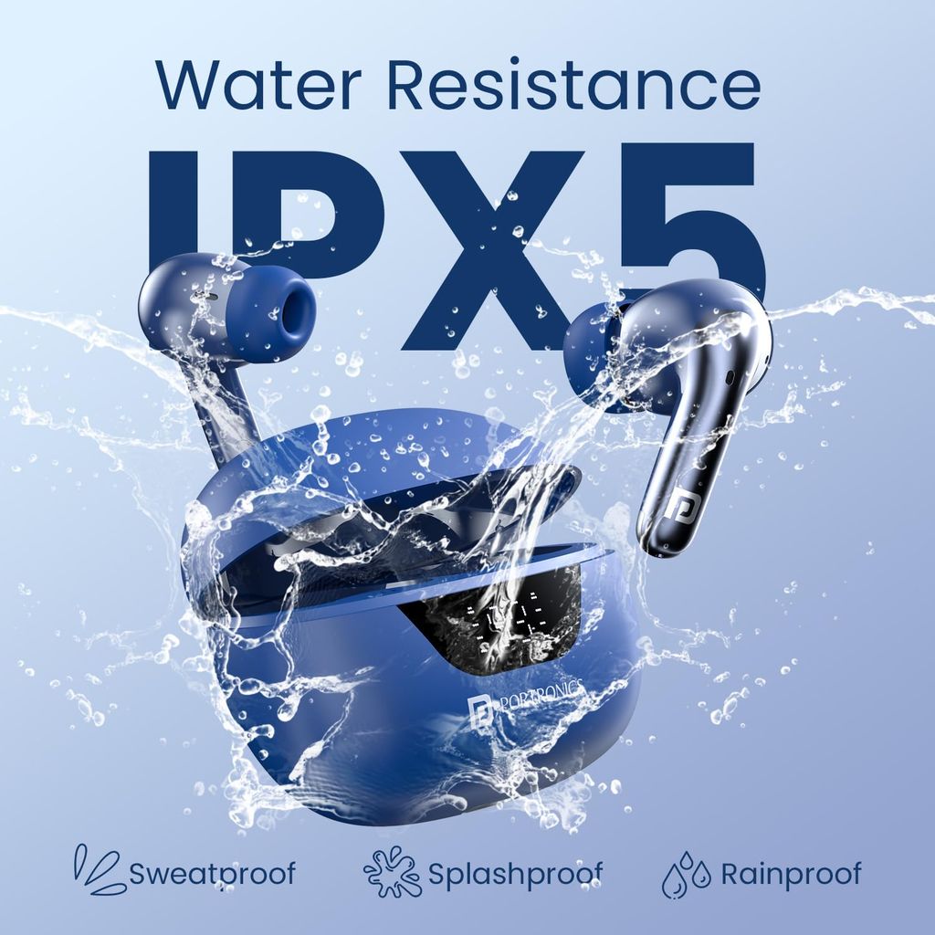 Portronics Harmonics Twins 28 ANC TWS in Ear Earbuds