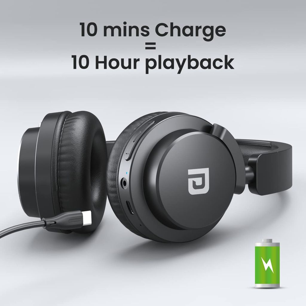 Portronics Muffs M2 Bluetooth Headphones On Ear