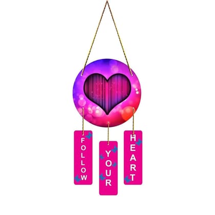 Charmor Flow you heart Wall Hanging Decorative Items for Home | Gifts | Living Room | Modern Decor Items (WH4614)