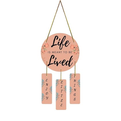 Charmor Life is meant to..Wall Hanging Decorative Items for Home | Gifts | Living Room | Modern Decor Items (WH4612)