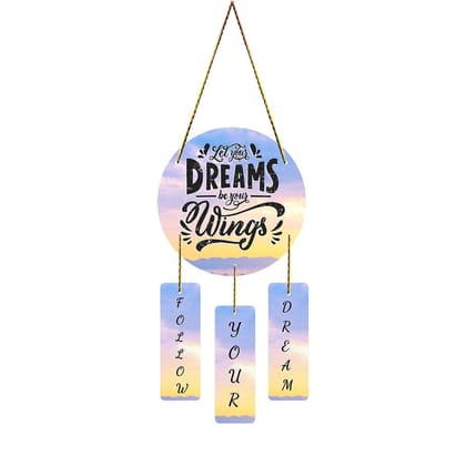Charmor Lets Your Dreams Wall Hanging Decorative Items for Home | Gifts | Living Room | Modern Decor Items (WH4609)