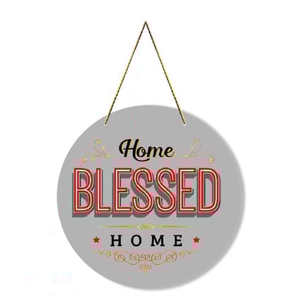 Wall Hangings for Home Decoration Items for Living Room Decor Welcome Home Wall Hanging for Home Office Decoration Handmade Craft Decorative Wall Art (WH1822)