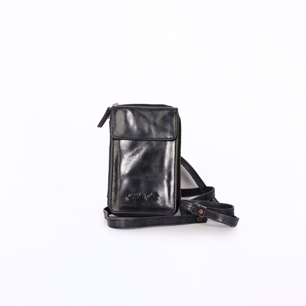 Zipper Crossbody – Jet Black - Handbags | Buy online on ZillyBuy