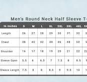 Cotton Round Neck T shirt blue colour