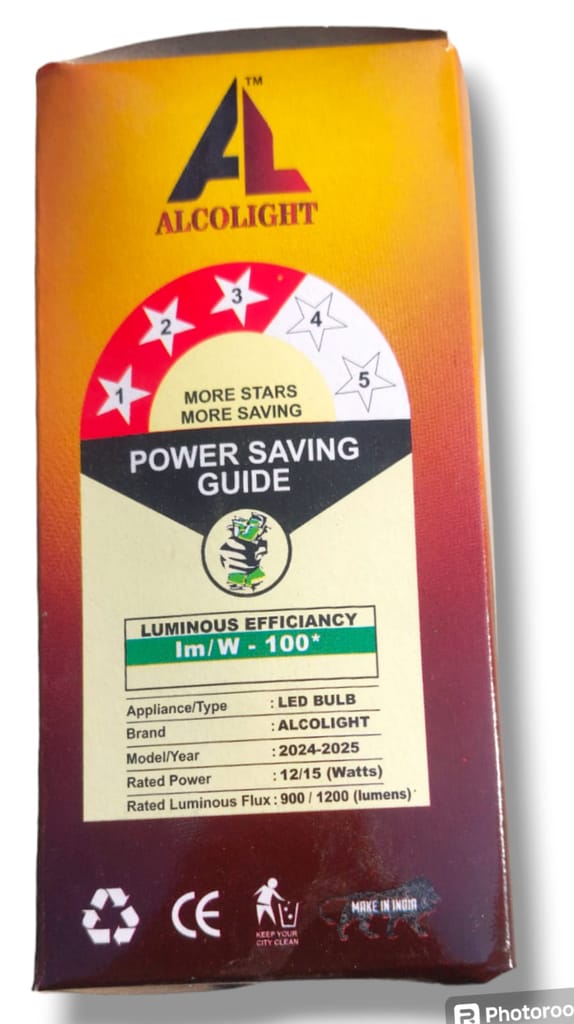 Alcolight 9W LED LIGHT ( pack of 4 )