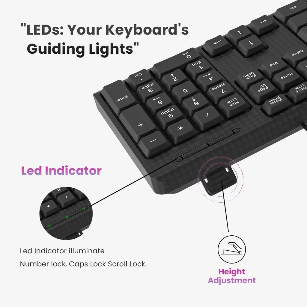 EVM Usb Wired Keyboard | Spill-Resistant  | USB Connectivity | Smooth Keystrokes | 1 Year Brand Warranty
