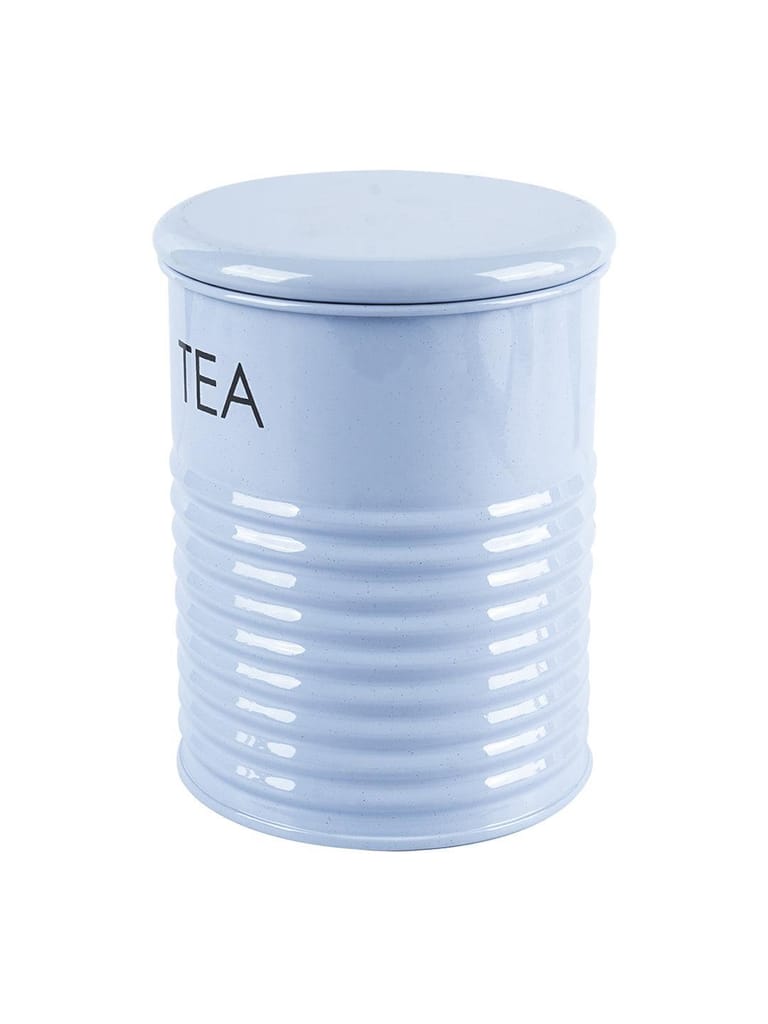 Tea Jar with Lid - (Blue, 900mL)