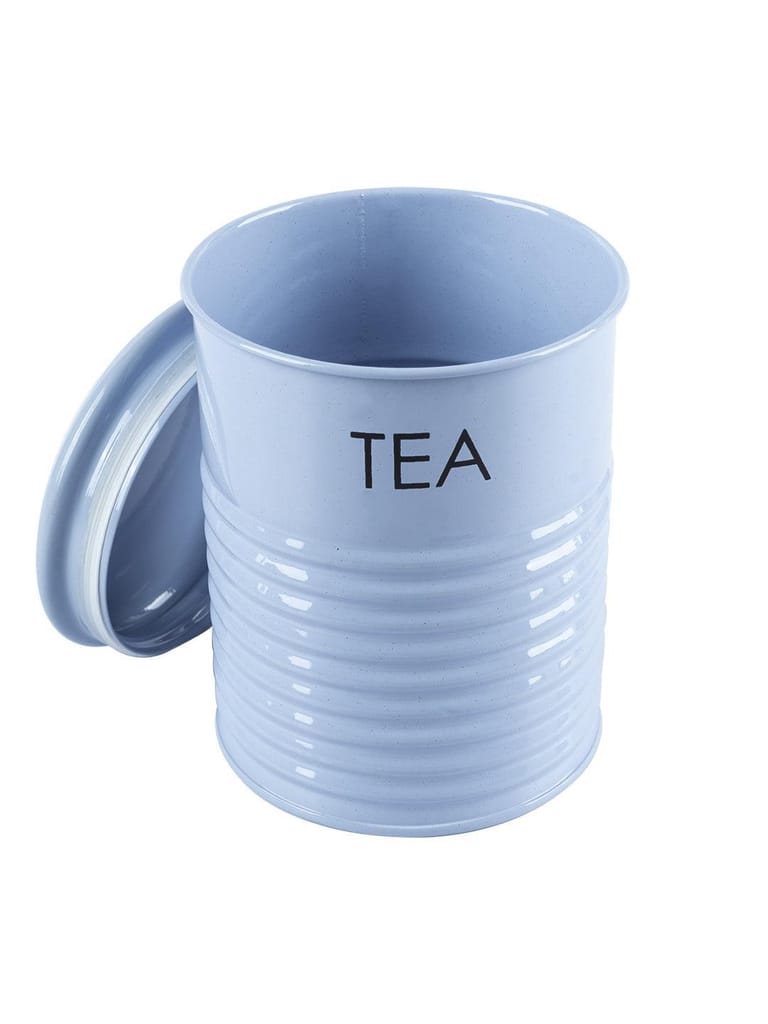 Tea Jar with Lid - (Blue, 900mL)