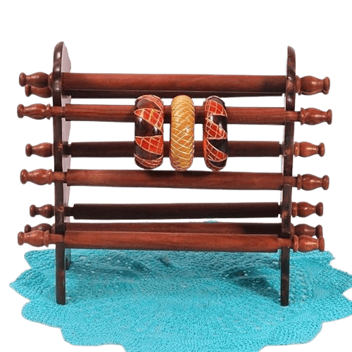 Wooden Bangle Stand, Bangle Organizer