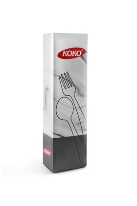 Koko Masala Spoon Set - 12 Pieces | Stainless Steel | Perfect for Spices and Condiments | Elegant Design | Dishwasher Safe | Rust-Resistant | Ideal for Home and Professional Use | Length 9 cm