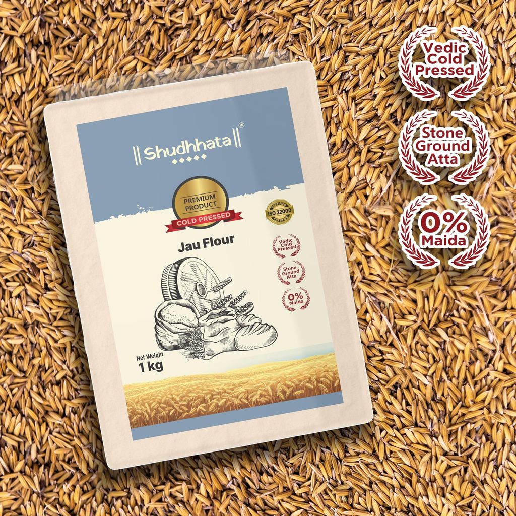 Shudhaata Premium Barley Atta (1kg) - Wholesome Nutritious Goodness from India's Fields