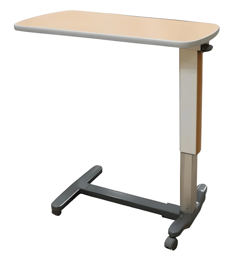 ADJUSTABLE BED SIDE TABLE - GAS SPRING