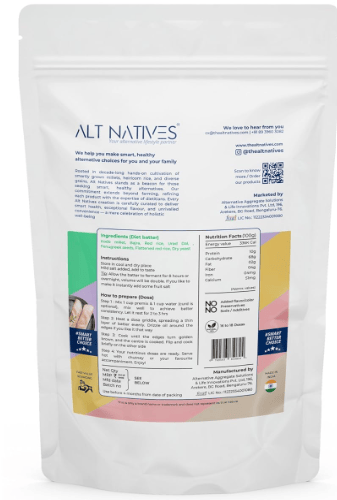 Alt Natives Diet Batter Premix Beige Color |450G