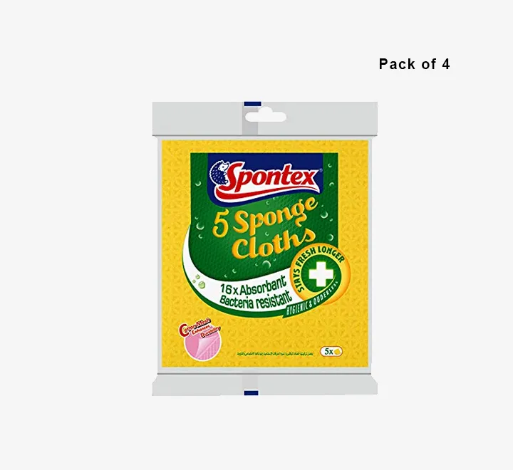 spontex Gratounett High Power Cellulose Scrubber With Stop-Grease Technology || Pack of 3 || 8901580001864