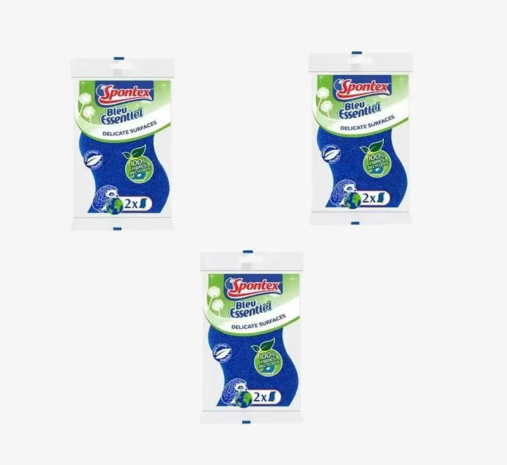 Spontex Wash ? Ups (Anti Slip) Gloves with express drying technology & natural latex for complete protection. || Pack of 3 | Medium