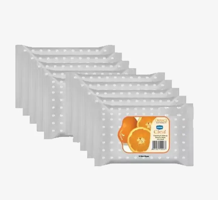 Clea Cleansing & Makeup Remover Wet Wipes (30 Wipes Per Pack) (Pack of 10) (Strawberry Flavour)