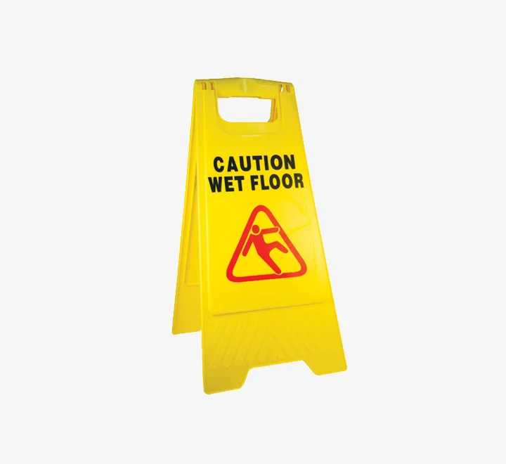 Safety Signages - Cleaning in Progress (Yellow)