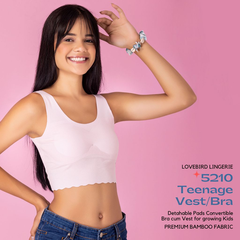 Two in one Vest convertible Bra for Children in Transition