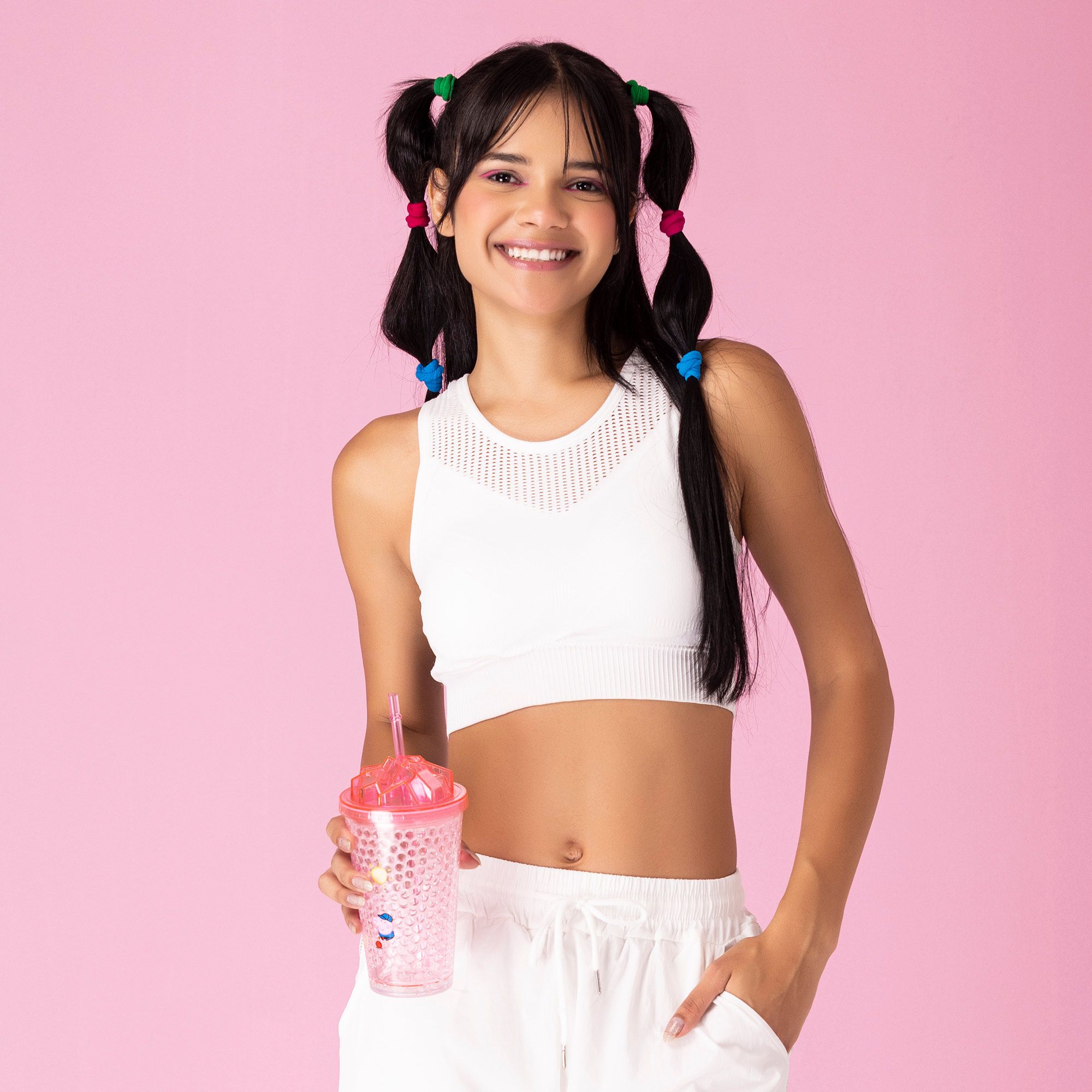 Seamless Crop Sports Bra