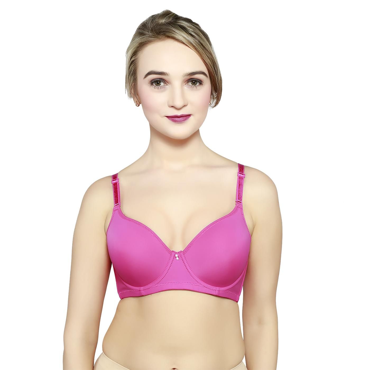 Padded Underwired Full Coverage T-Shirt Bra For Teenage Girls