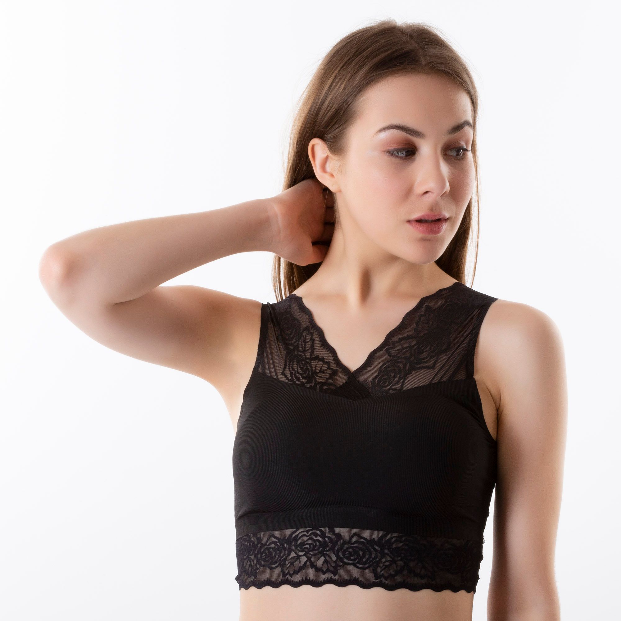 Soft & Seamless Tencel Fabric Wirfree Lightly Padded