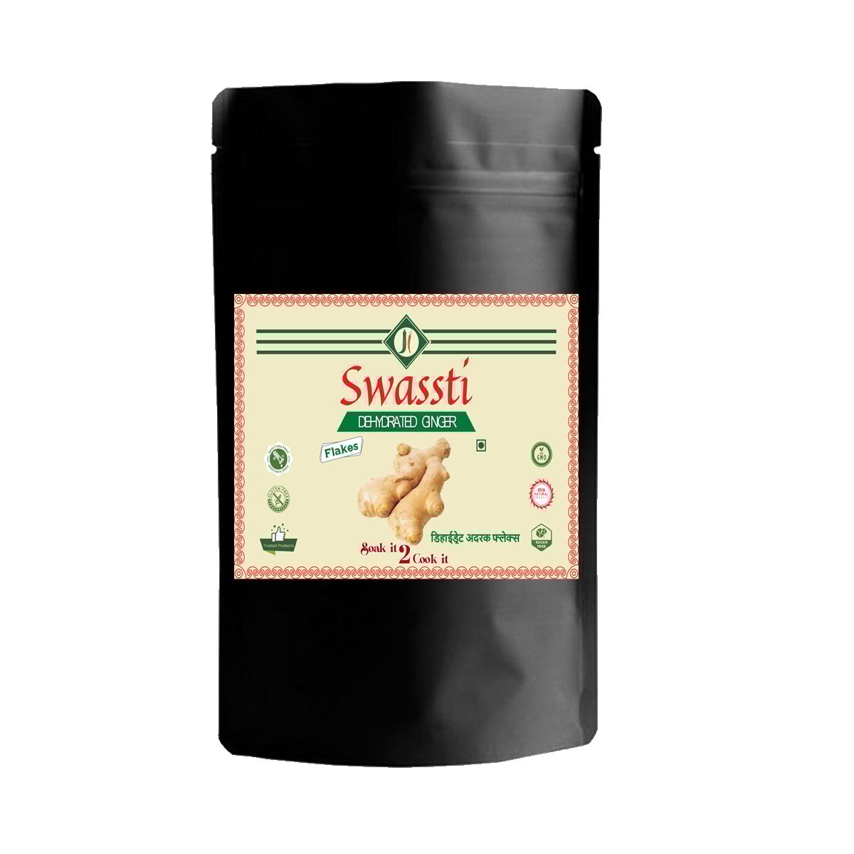 Swassti Dehydrated Ginger Flakes