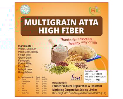 Multigrain Atta High Fibre Multigrain Atta High Fibre