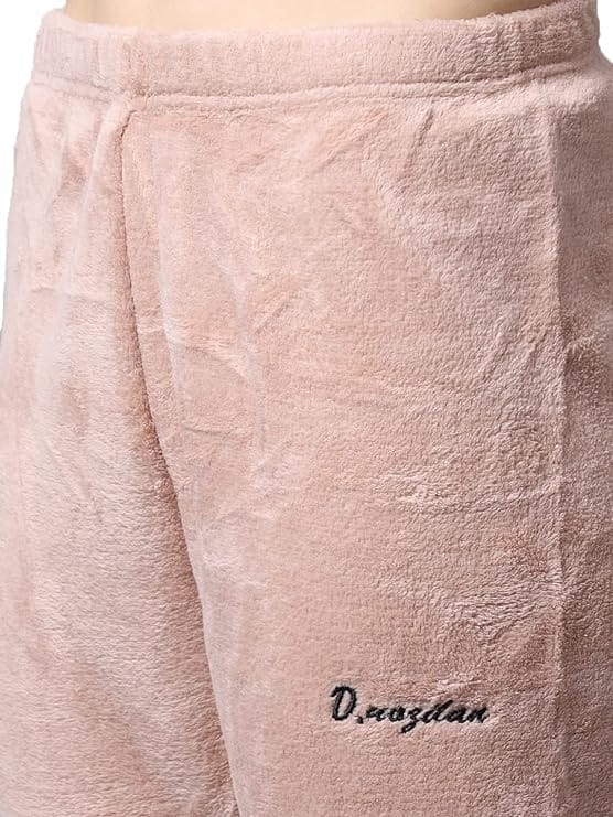 Ukal Women Winter Nightsuit Ladies Nightwear Warm Night Suit Dress Girls Women's Top Pajama Pants Regular Fit Pyjama Set