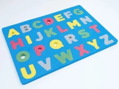 Blue Alphabet Foam Mat Puzzle Mat