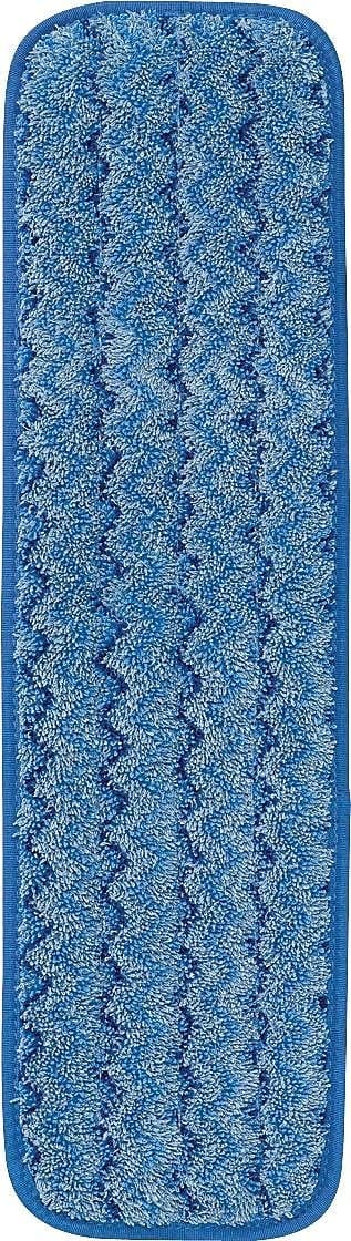 Rubbermaid Hygen 18 Inch Microfiber Wet Pad, Blue, 18.5 Inch x 2.165 Inch x 2.165 Inch