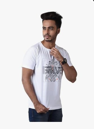 Men's Half Sleeve Mens Garments Cotton T-Shirt