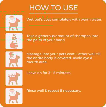 PET Shampoo 500ML (Pack of 4)