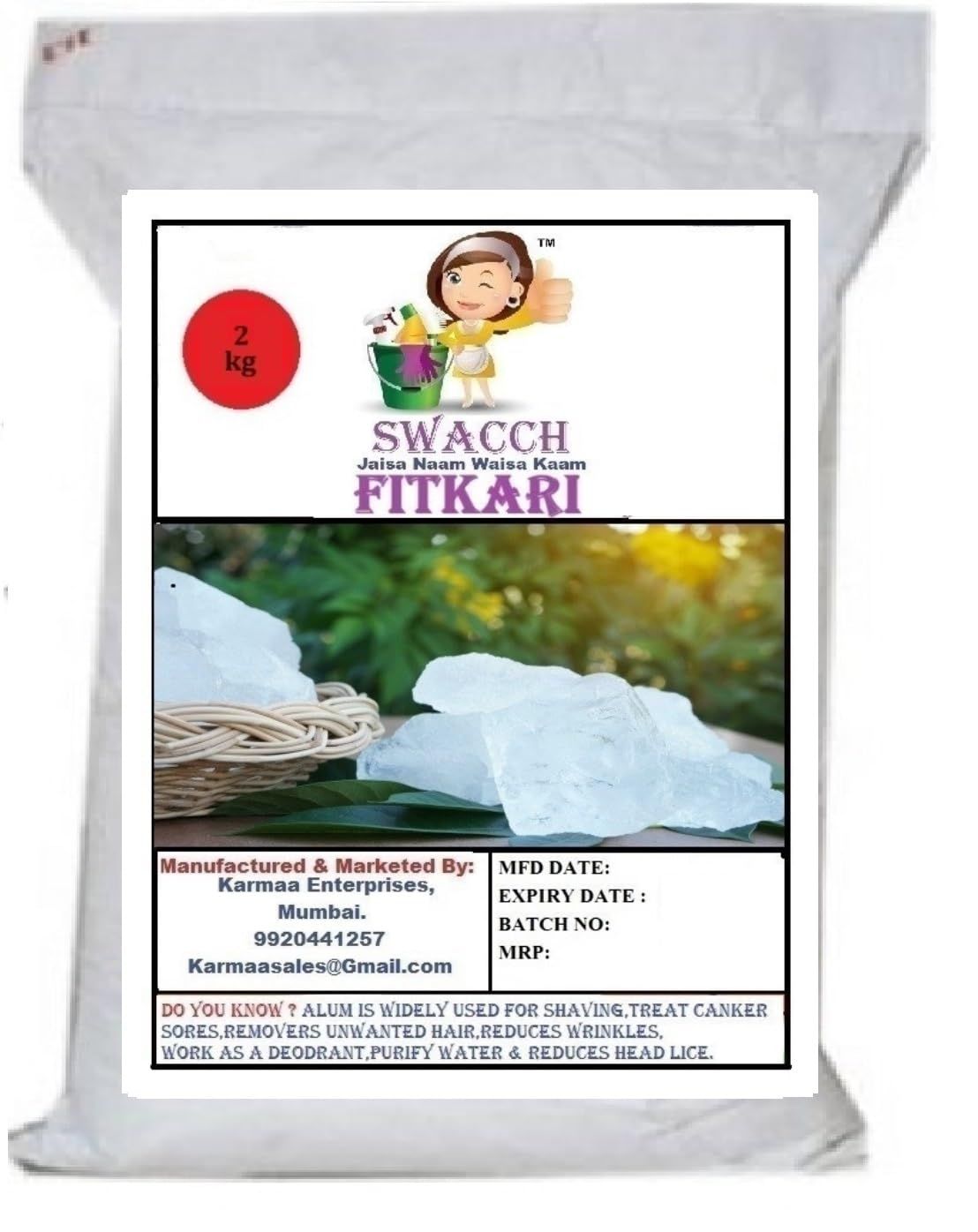 Fitkari (2 Kg)