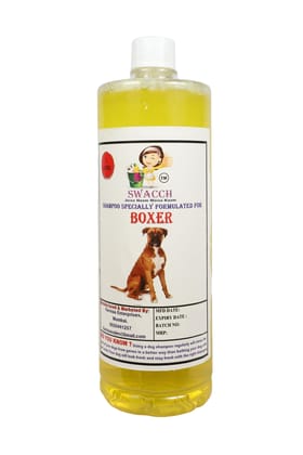 SWACCH Shampoo Specially FORMULATED for Boxer (1 Litre) Lemon