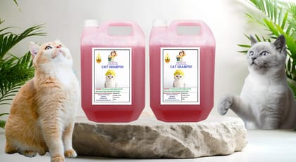 SWACCH CAT Shampoo (5 Litre) (Combo Pack of 2) Strawberry