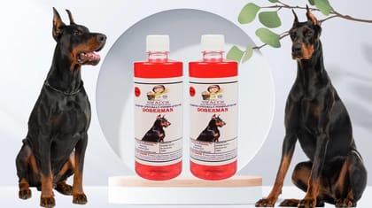 SWACCH Shampoo Specially FORMULATED for Doberman (500ML) (Combo Pack of 2) Strawberry