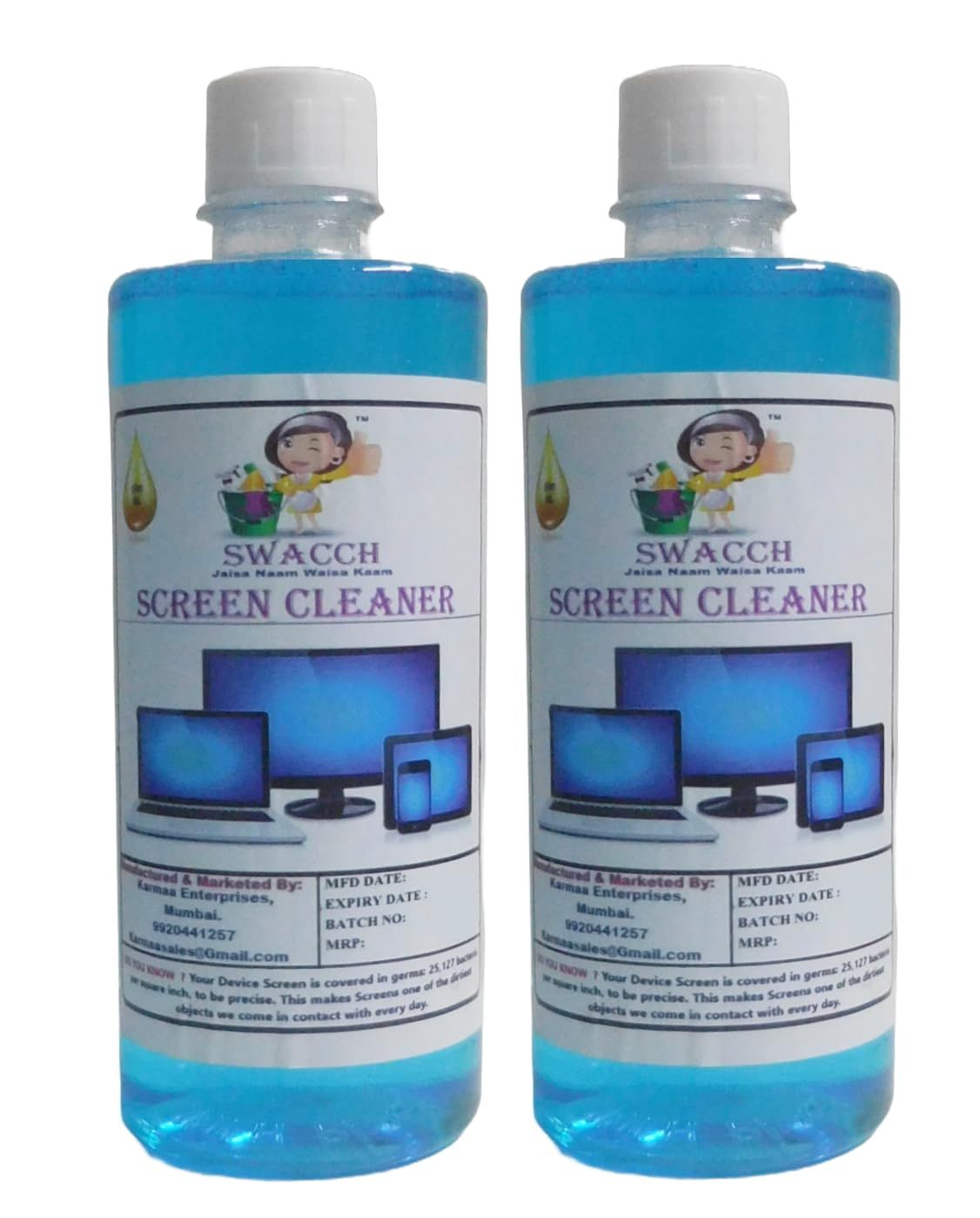 Swacch Screen Cleaner (500ml) (Pack of 2)