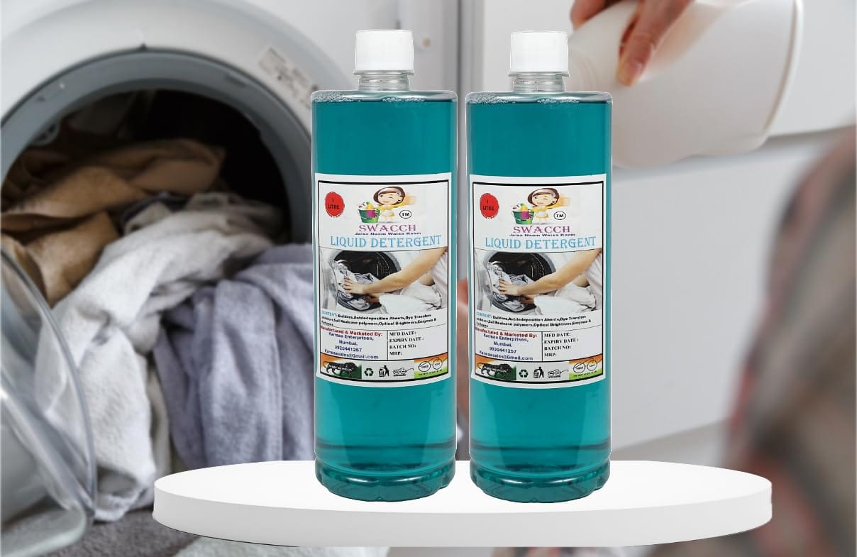BUY 1 GET 1 FREE LIQUID DETERGENT (1 LITRE) (PACK OF 2) MOGRA