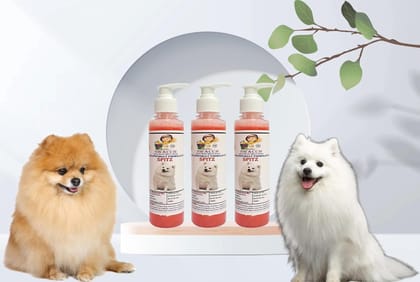 SWACCH Premium Shampoo for Spitz (200ML) (Pack of 3) Strawberry