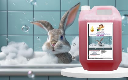 Swacch Shampoo Specially Formulated for Rabbit (5 Litre) Jasmine